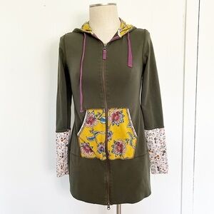 Matilda Jane Patches of Light Zippered Hoodie Size XS